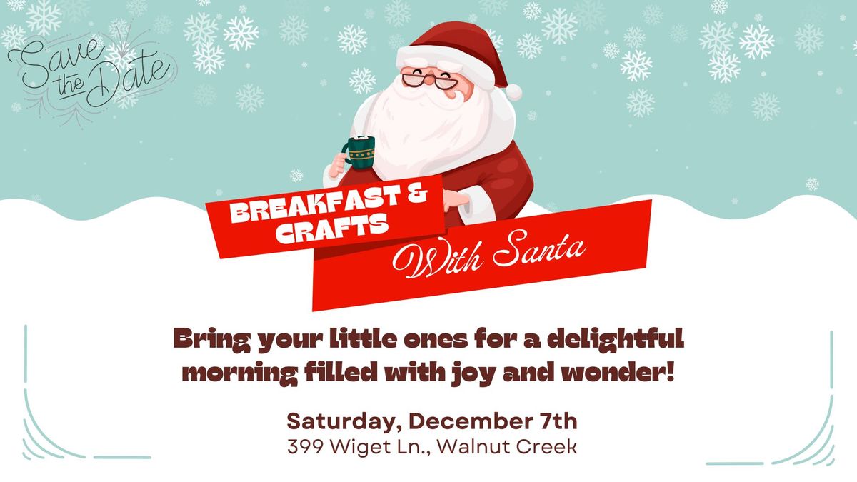 Breakfast & Crafts with Santa