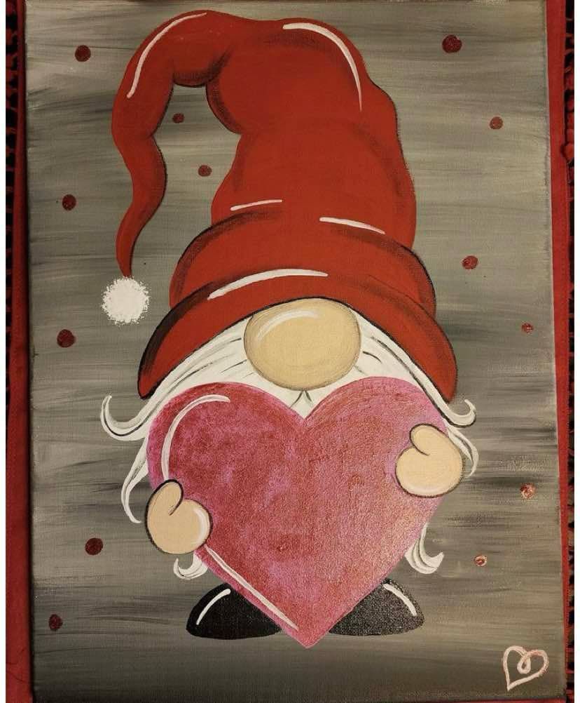 Valentine\u2019s Paint & Sip