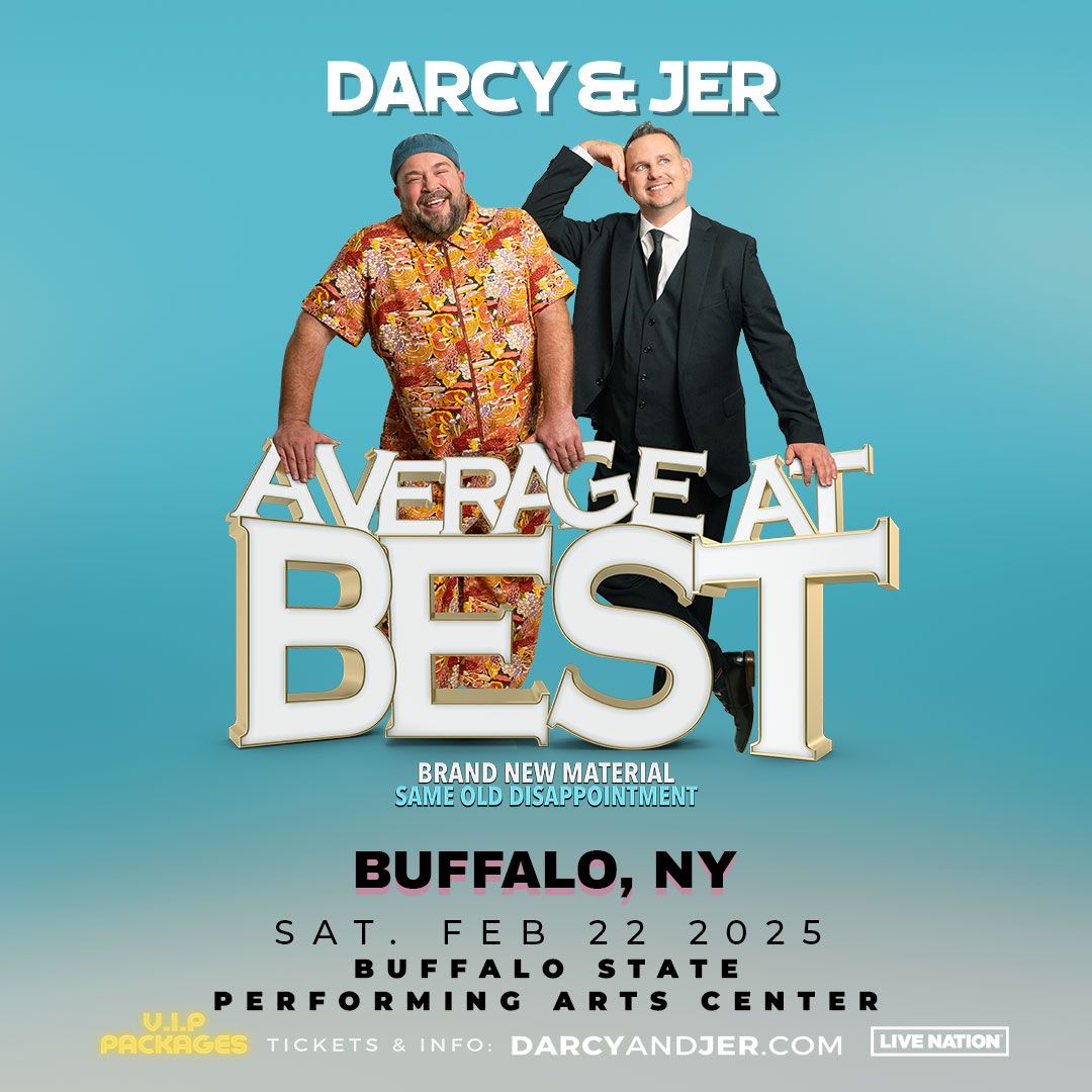 Darcy and Jer at Buffalo State Performing Arts Center