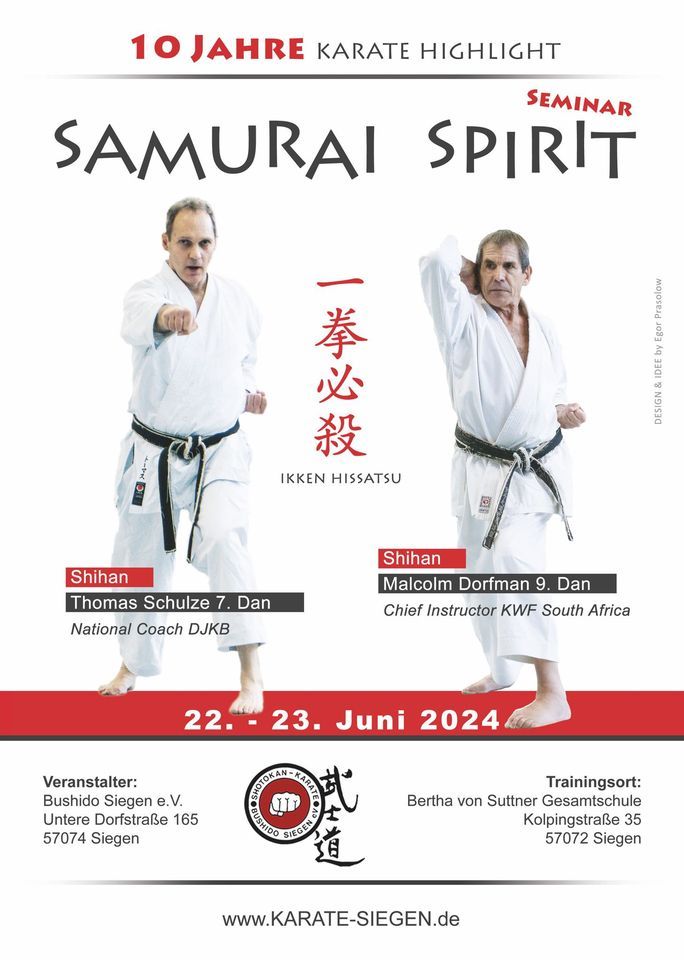 Samurai Spirit LG 2024 am 22-23.06.2024   