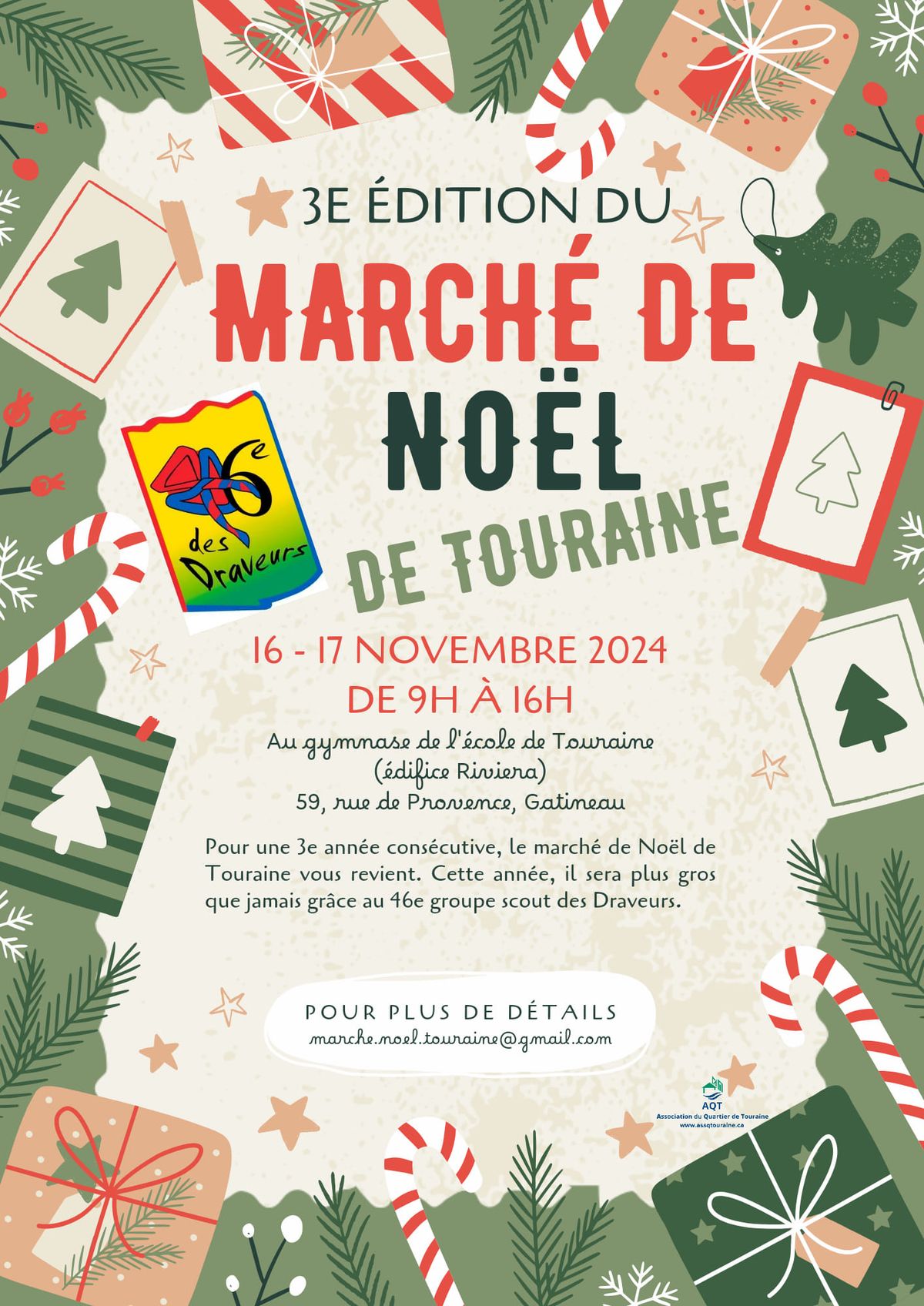 MARCH\u00c9 de NO\u00cbL de Touraine Christmas Market