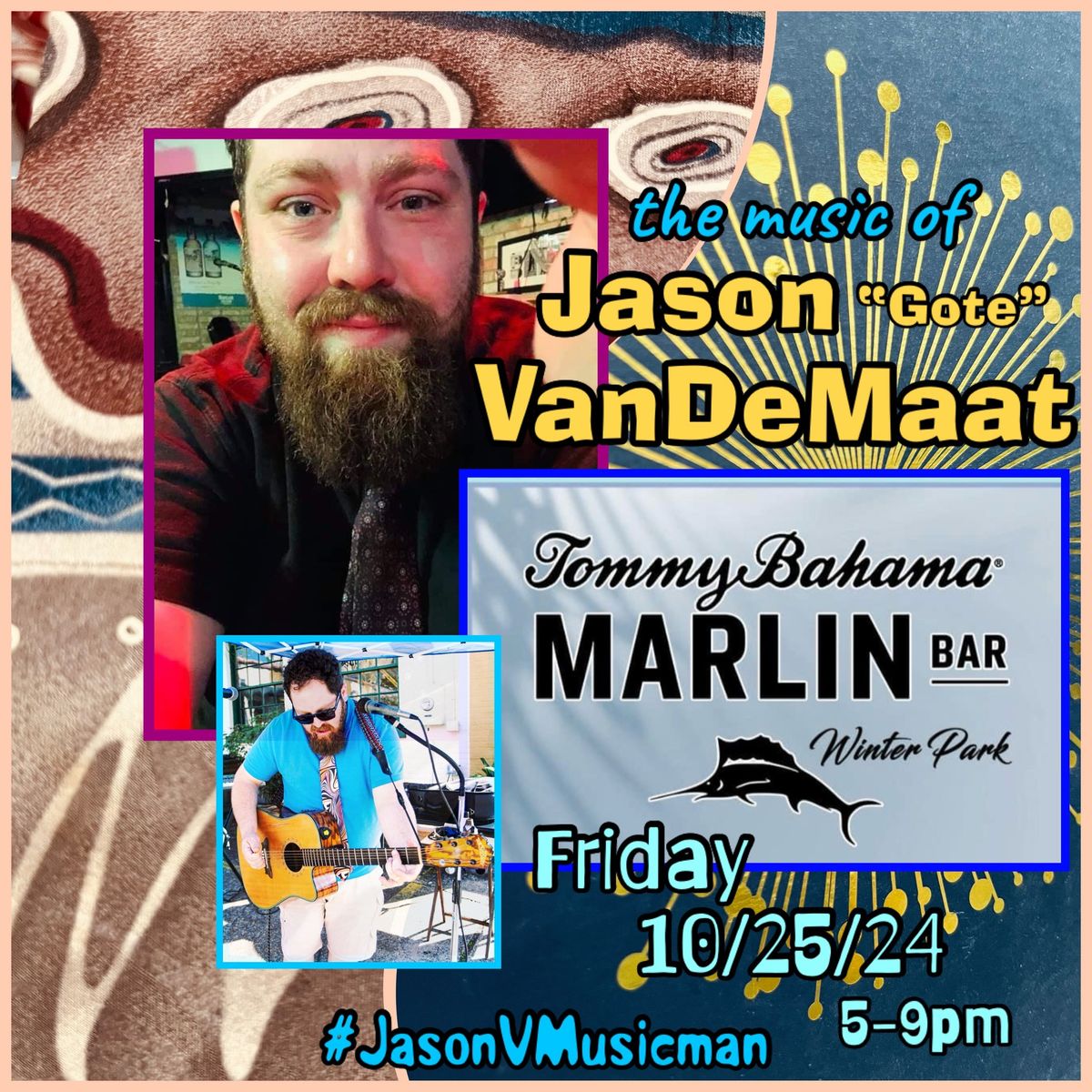 Jason V. \u201cGote\u201d @ Tommy Bahama Marlin Bar, Winter Park 