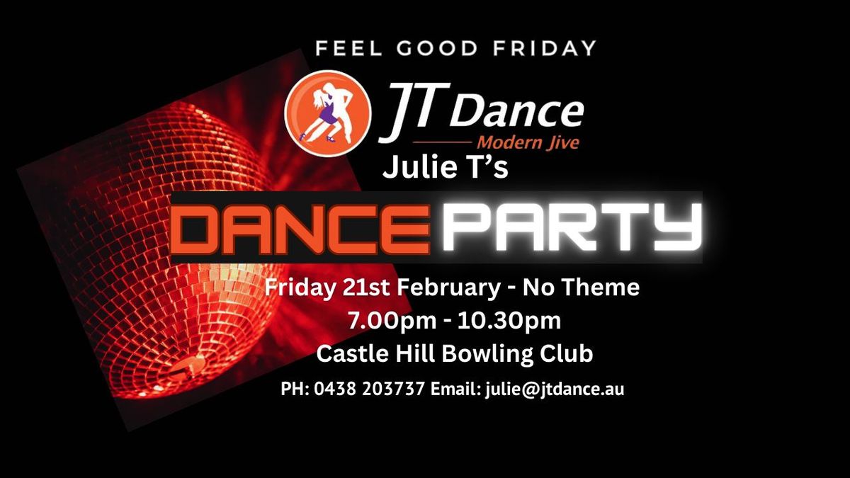 Julie T's February 2025 ''Just Dance" Party - No theme