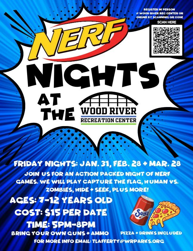 Nerf Night @ The Wood River Recreation Center