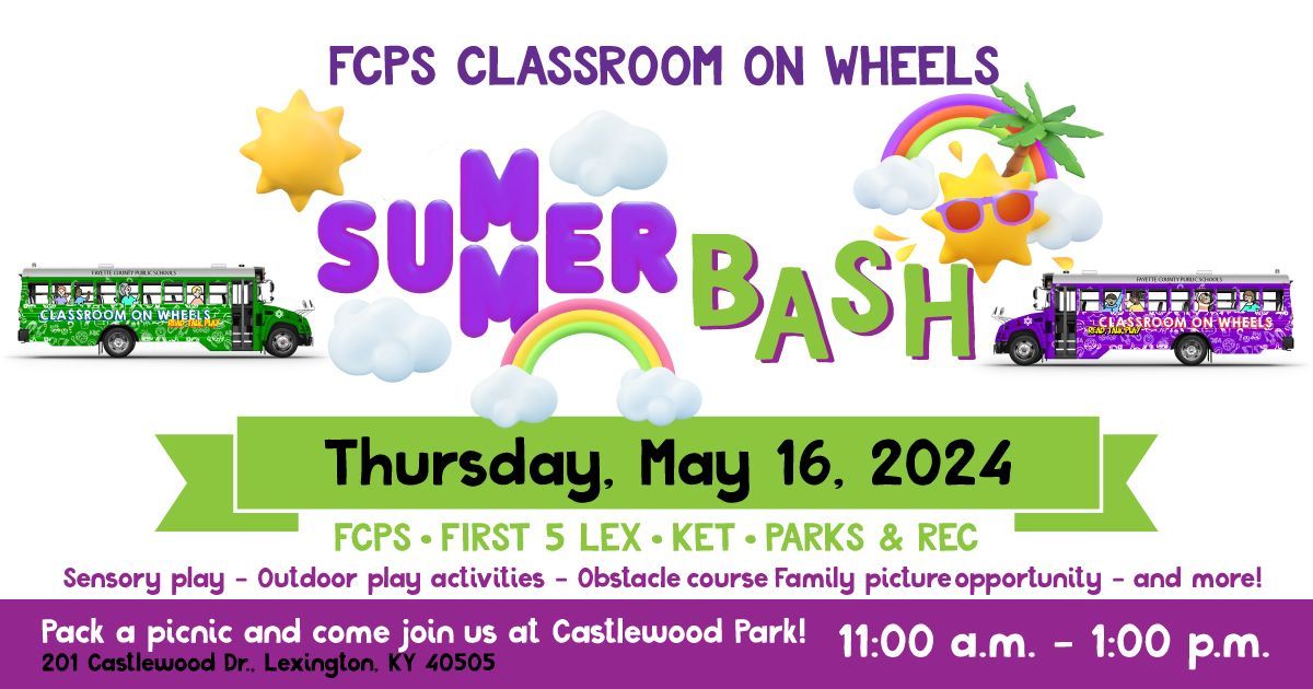 Summer Bash with the Classroom on Wheels