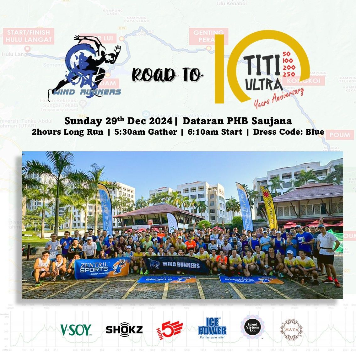 Wind Runners Road to TITI Ultra Marathon LSD