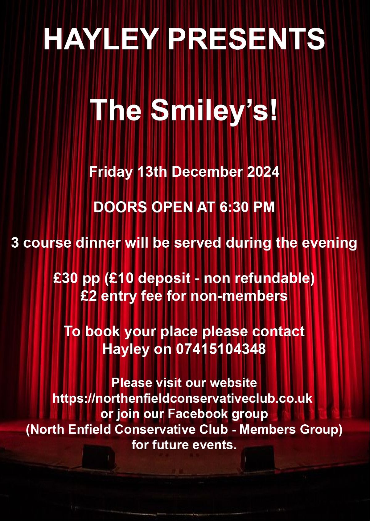 Hayley Presents - The Smiley's