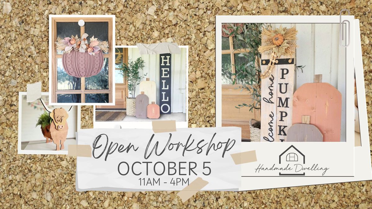 FALL PORCH REFRESH - OPEN WORKSHOP (OCT 5)