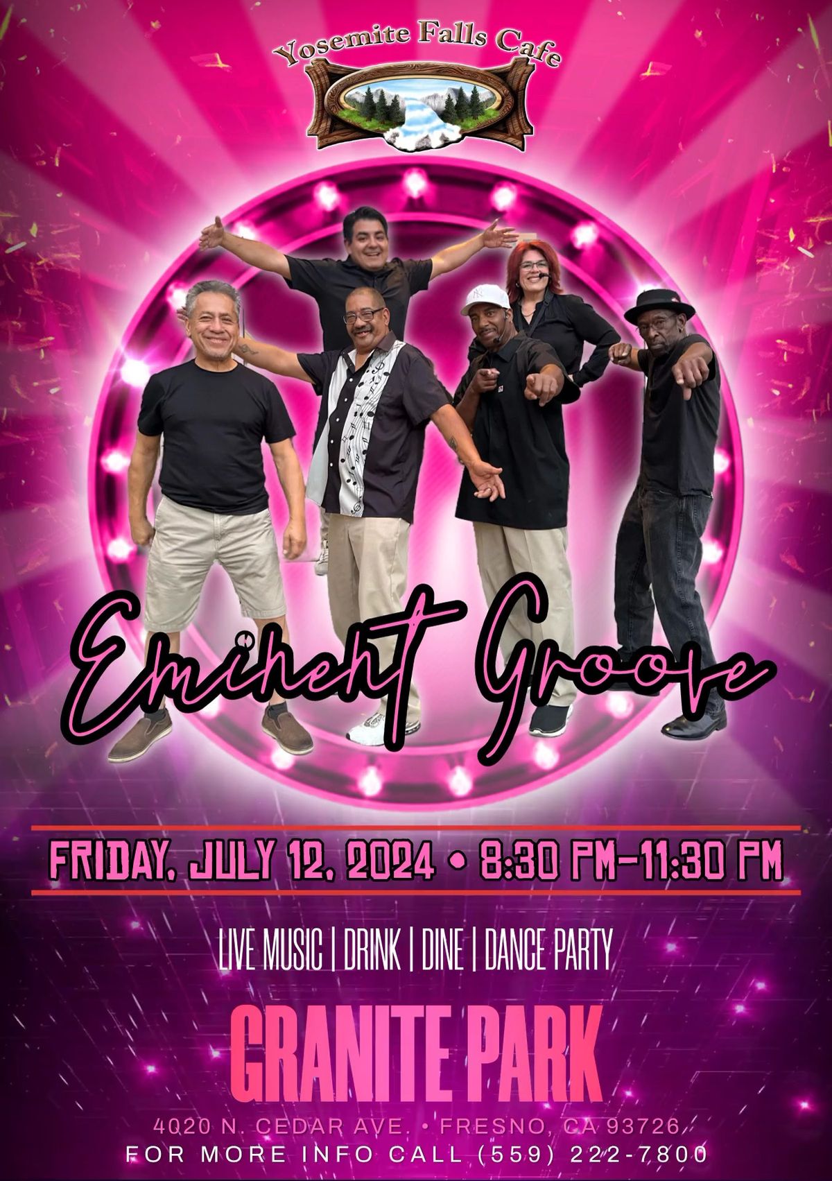 Eminent Groove Friday Night Dance Party at Granite Park YFC