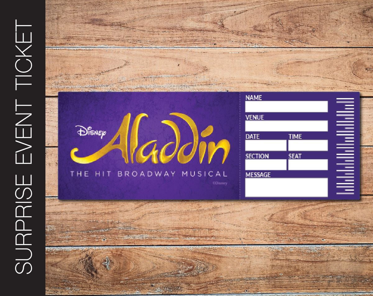 Aladdin at Vic Juba Theatre