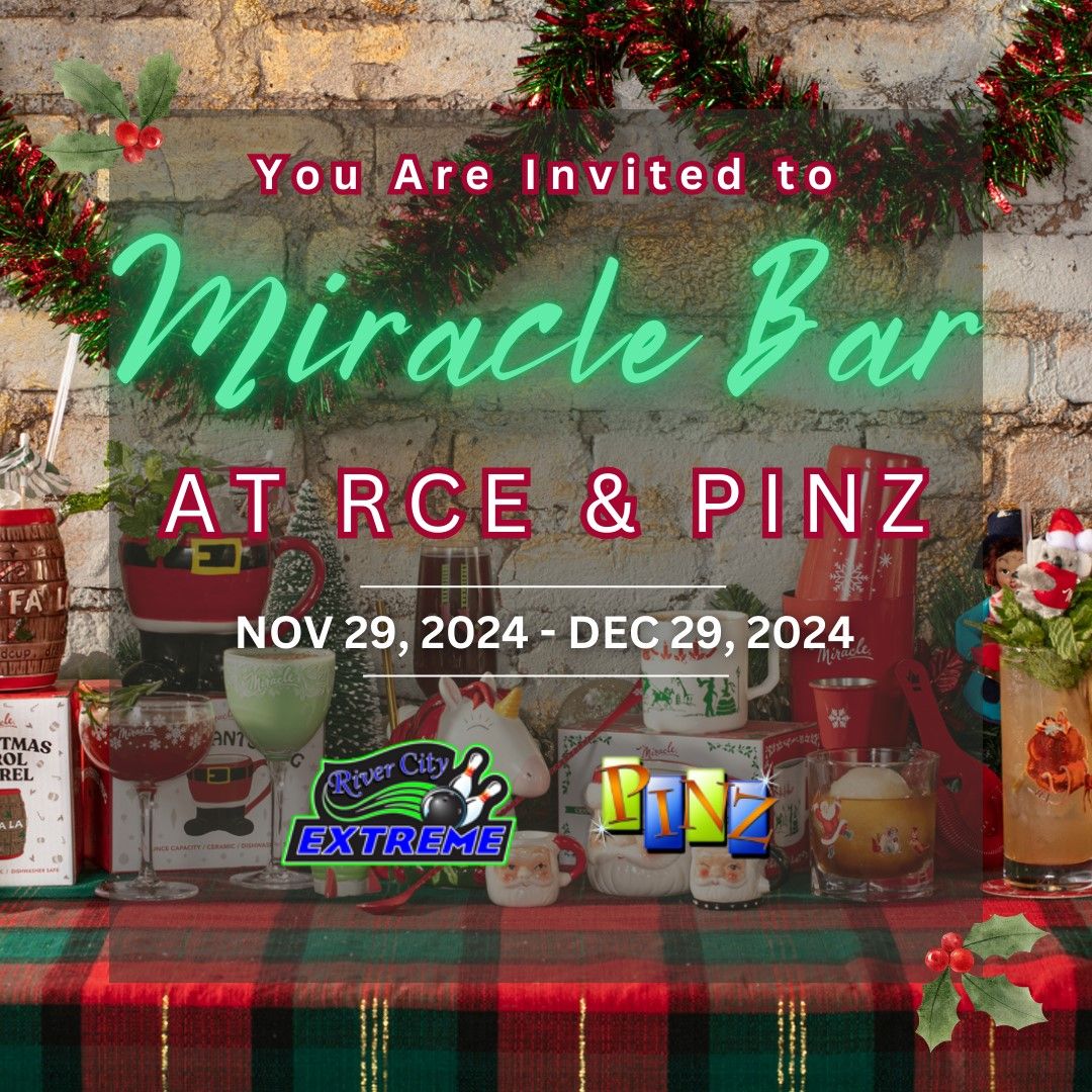 Miracle on River City Street | A Pop-Up Christmas Bar