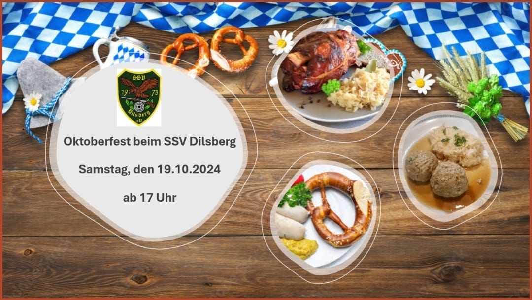 Oktoberfest beim Sportsch\u00fctzenverein Dilsberg