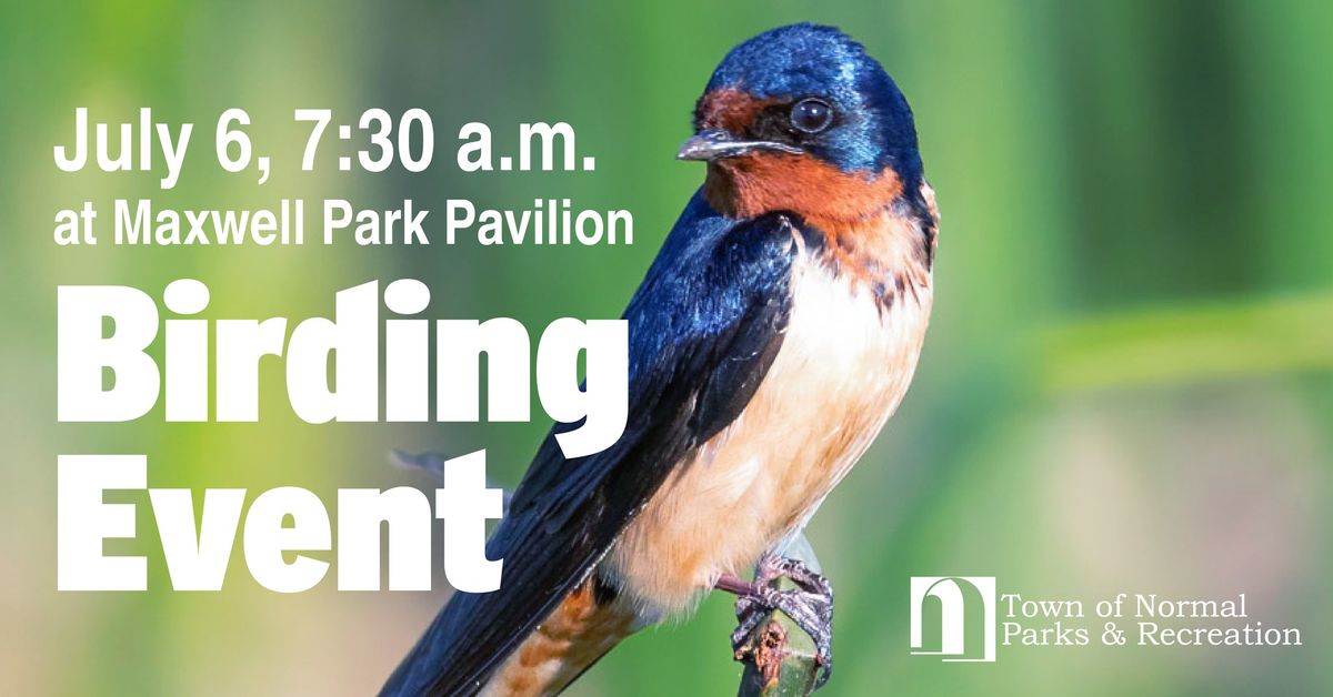 Birding- Park & Recreation Month Event