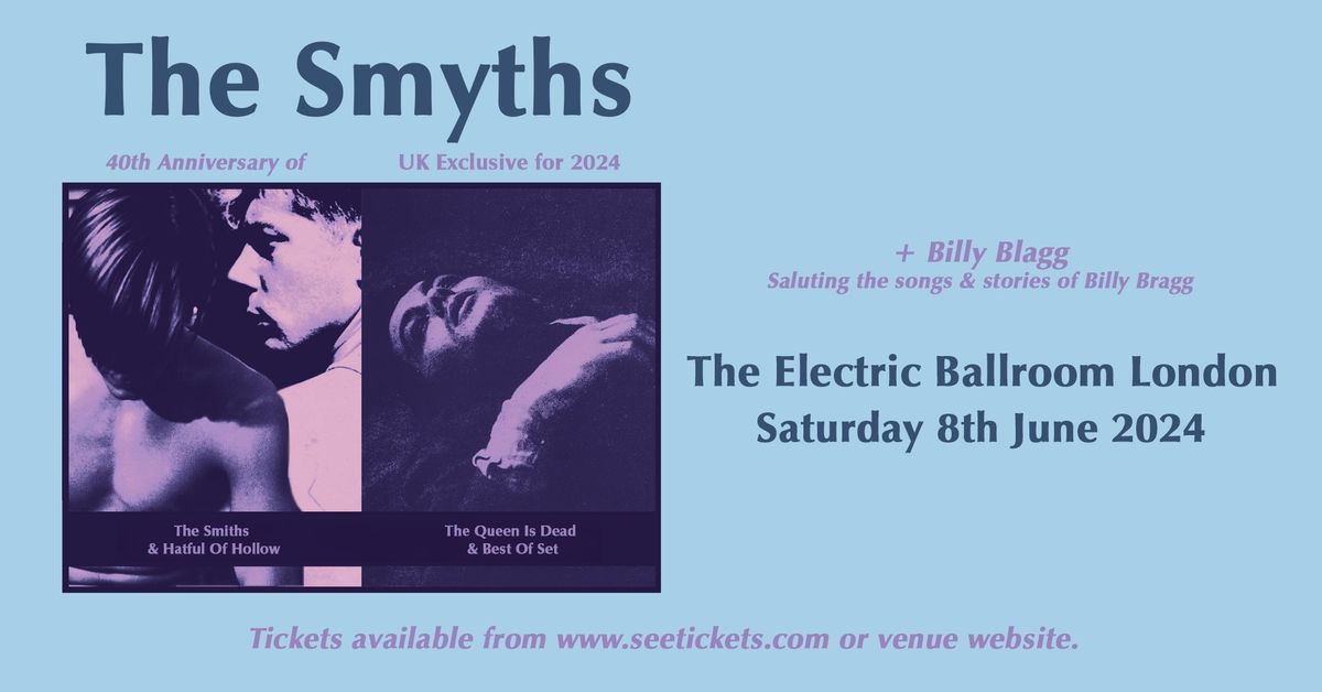THE SMYTHS \u2013 Best of: The Smiths & Hatful Of Hollow + The Queen Is Dead (Exclusive) + Billy Blagg
