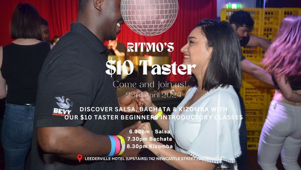 Ritmo's $10 Taster introductory classes night.