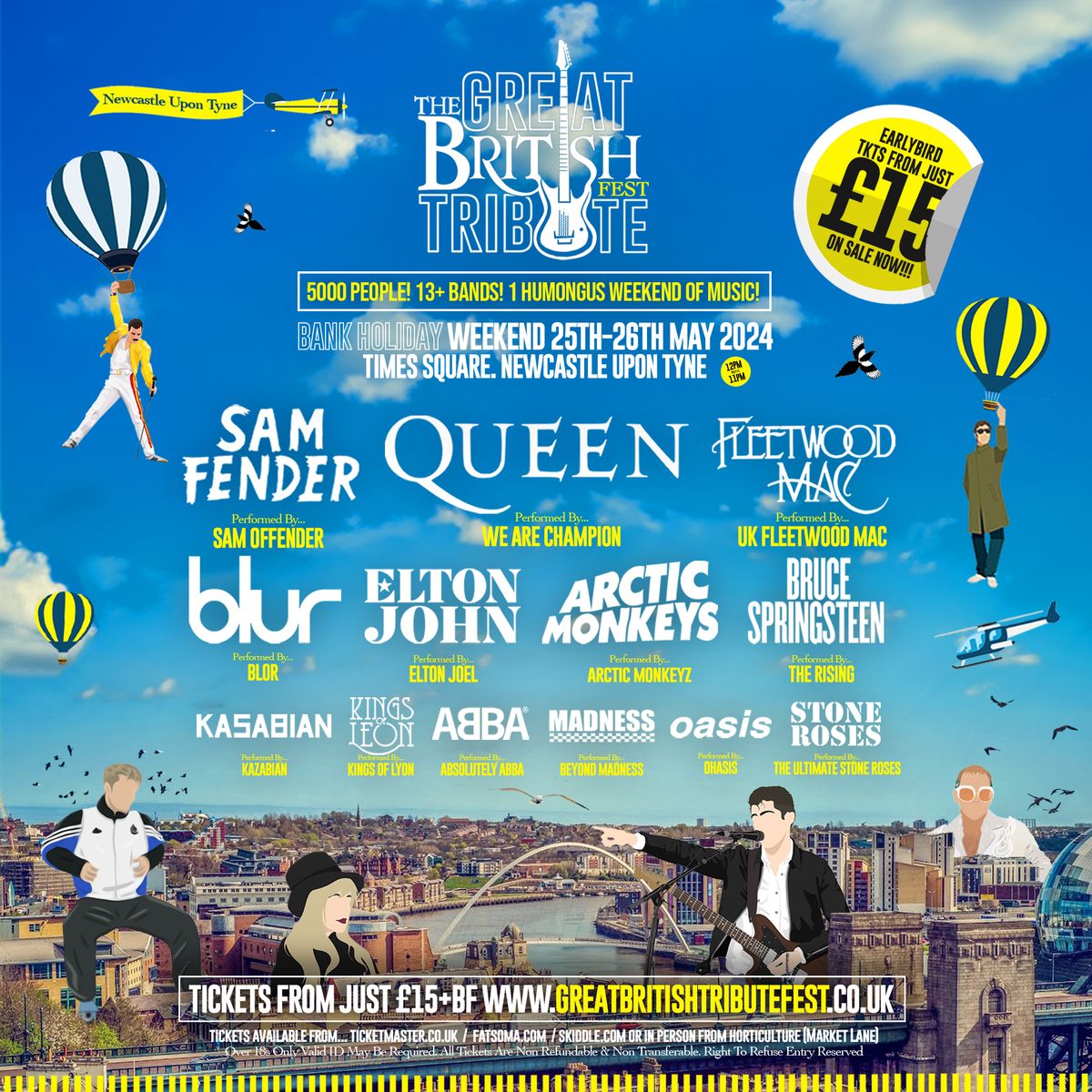 Great British Tribute Fest 2024 - Newcastle