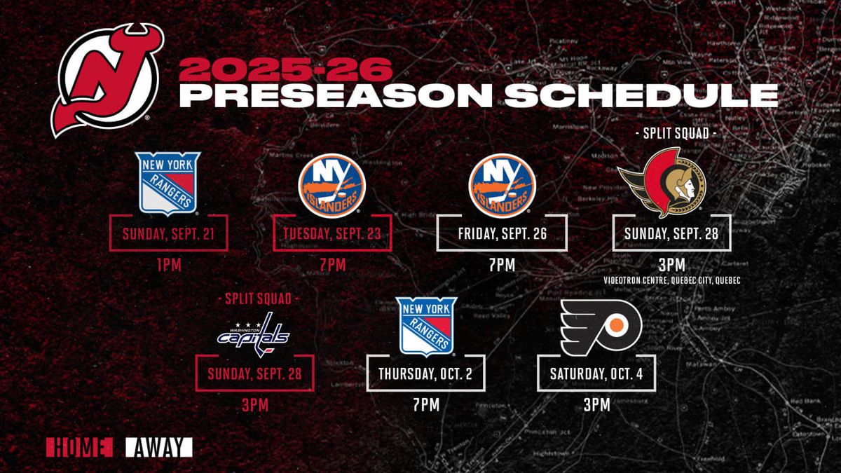 NHL Preseason: Ottawa Senators vs. New Jersey Devils