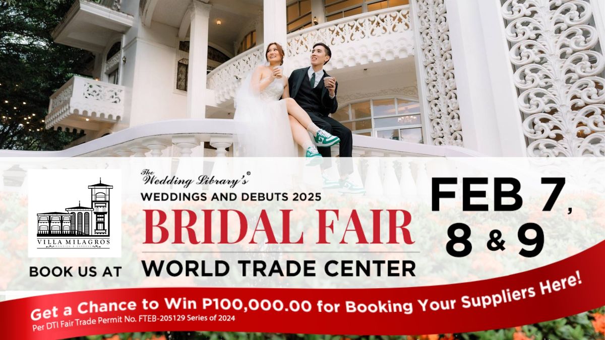 Villa Milagros at The Wedding Library's Bridal Fair 2025