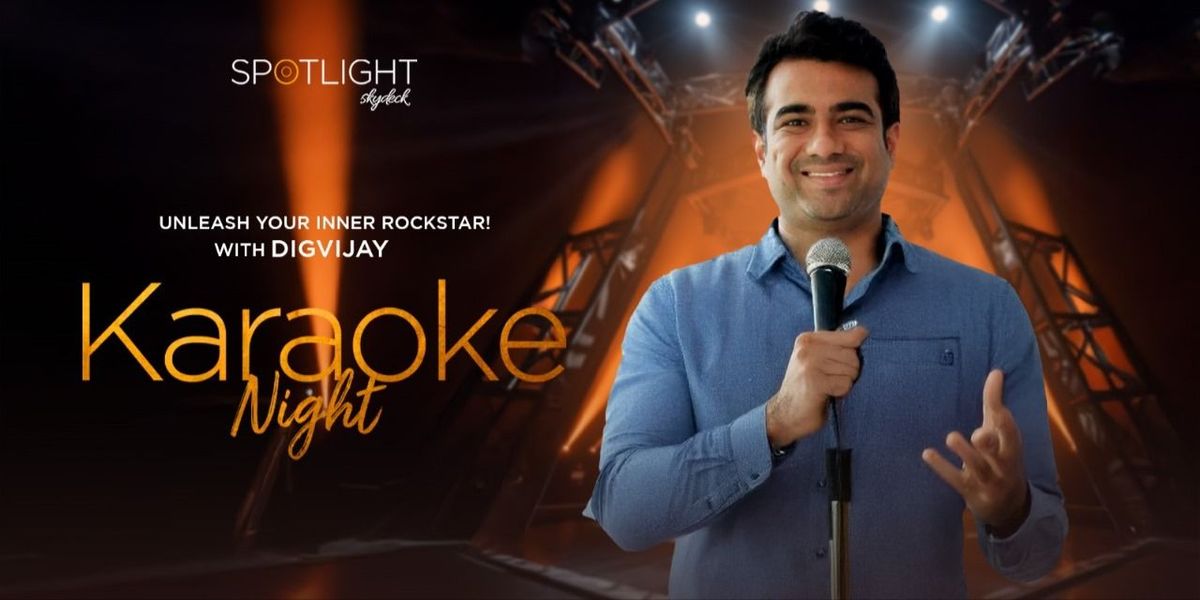 Tunes & Brews: Karaoke Night with Digvijay Desai