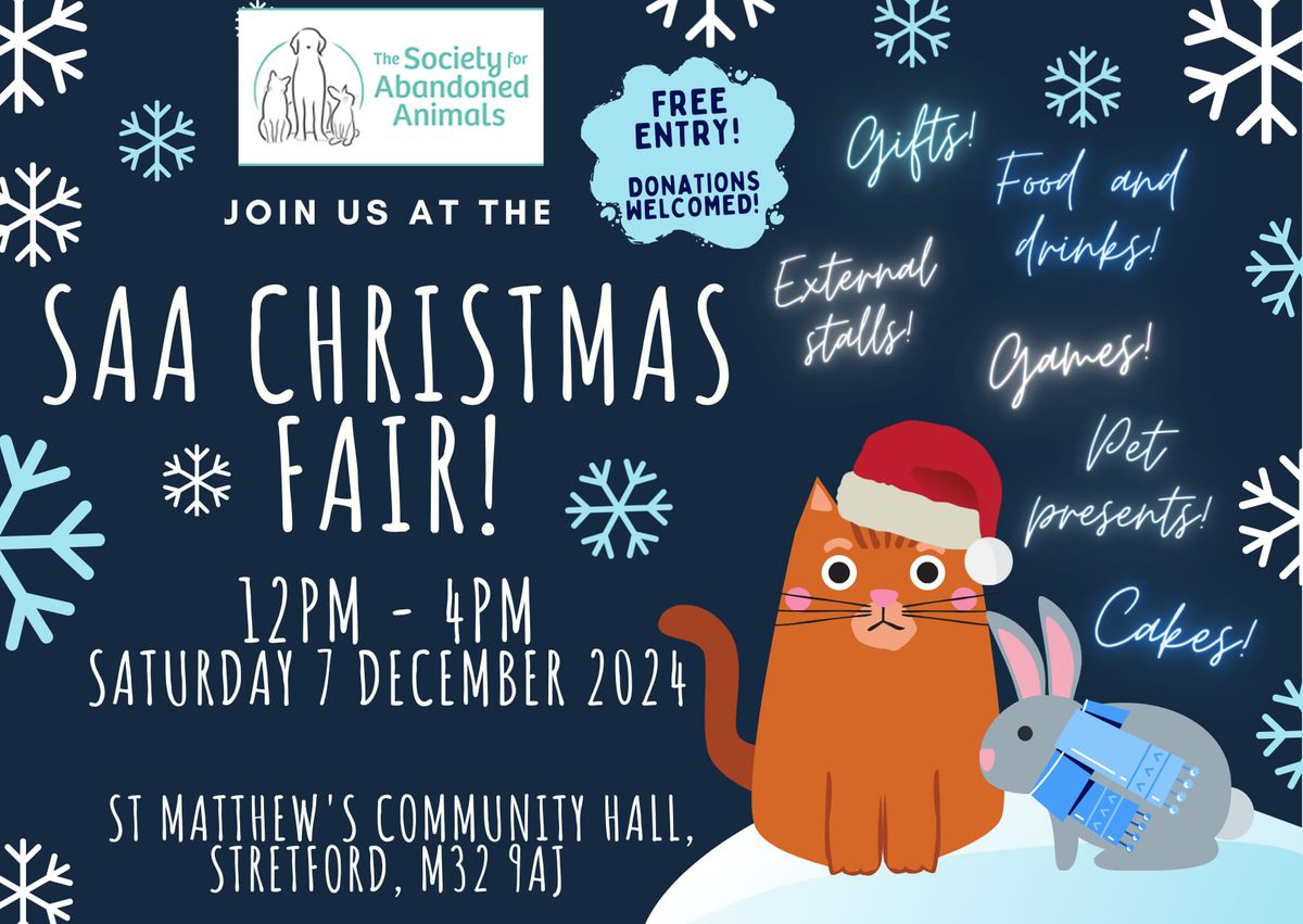 SAA Christmas Fair 2024