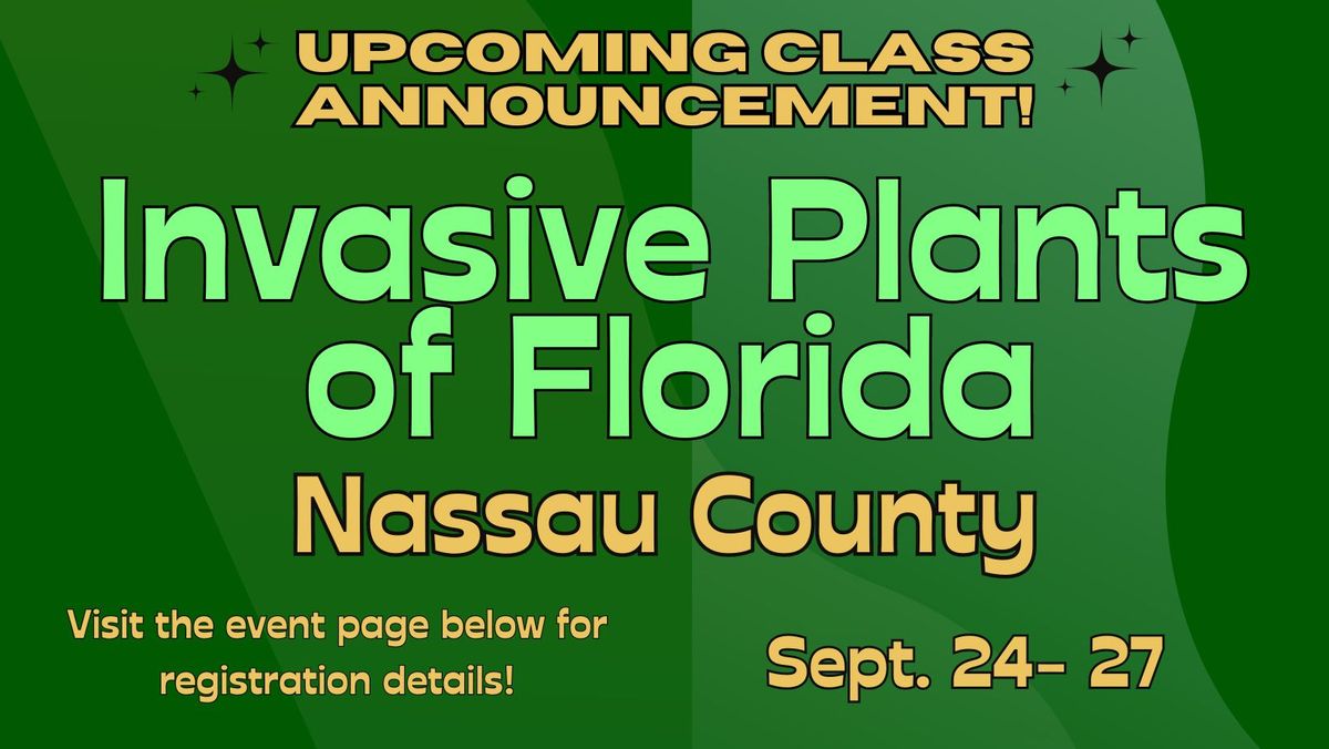 Invasive Plants -- Nassau County