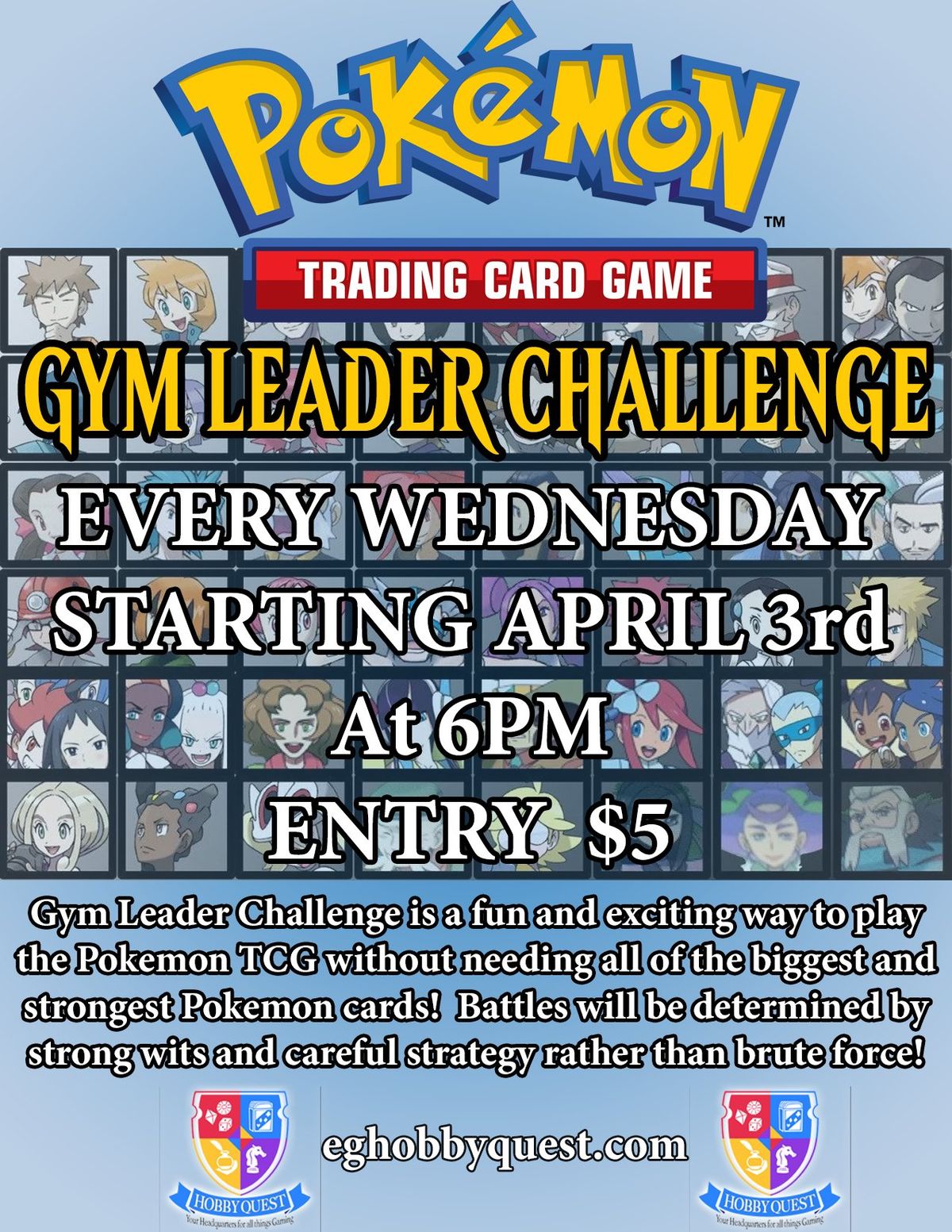 Pokemon Gym Leader Challenge League Night