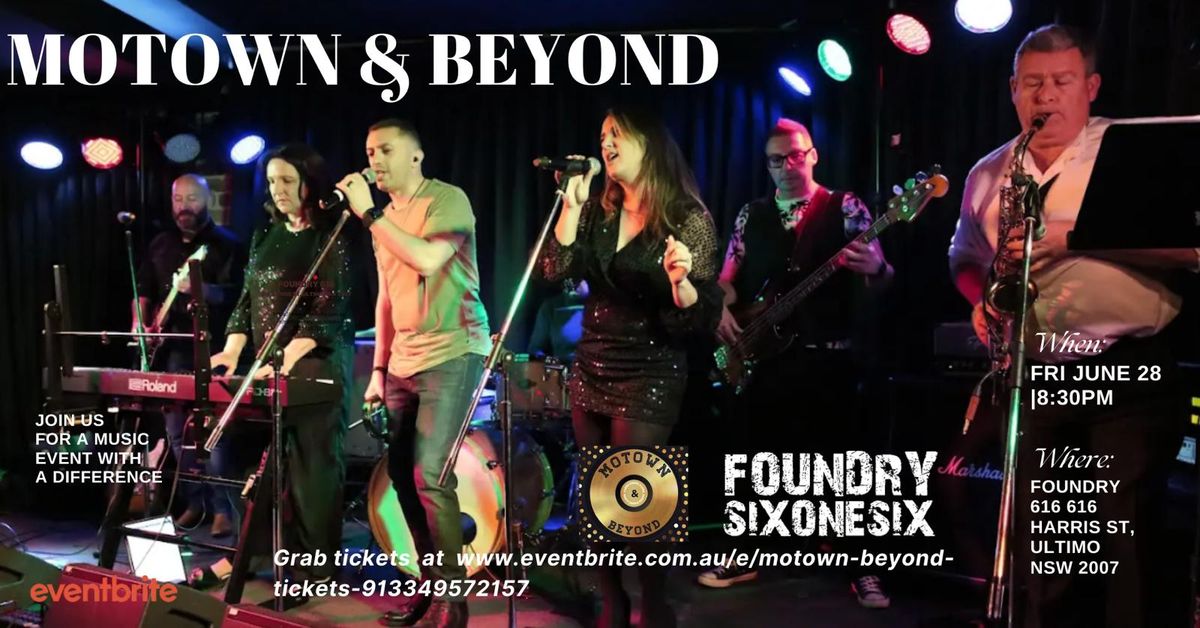 Motown & Beyond Friday Night Soul Classics @ Foundry 616 Ultimo