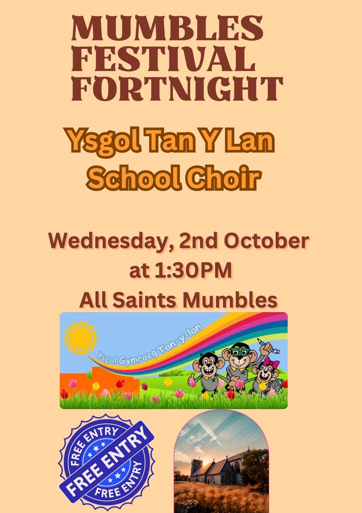 Ysgol Tan Y Lan Choir entertain 