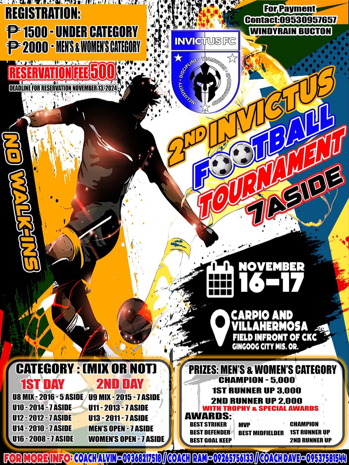 2nd Invictus Football Tournament