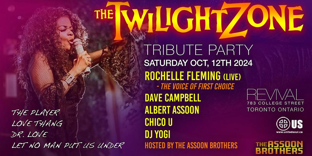 Twilight Zone Tribute Party 2024 w\/ Rochelle Fleming (First Choice)