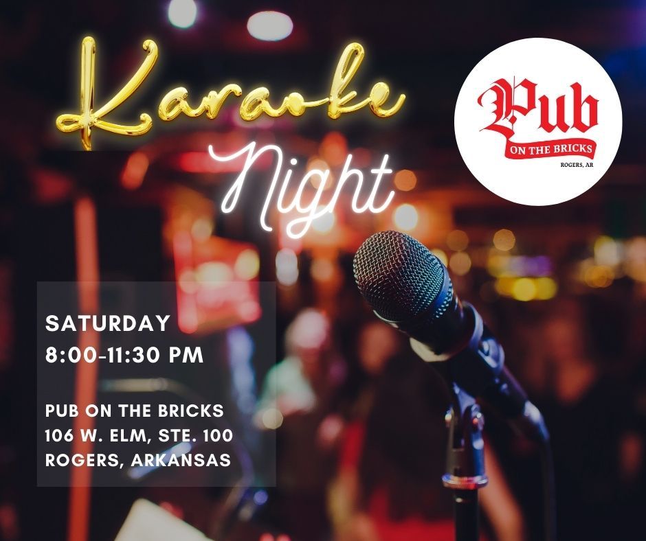 Saturday Karaoke at the Pub!