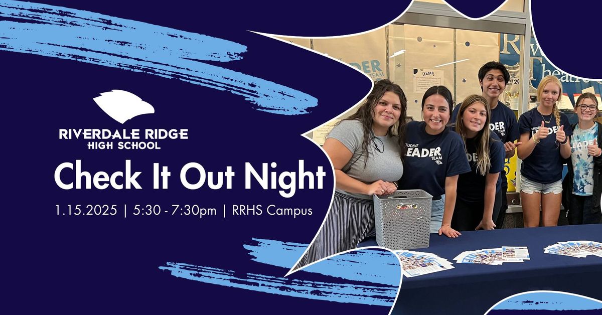 RRHS Check It Out Night 2025