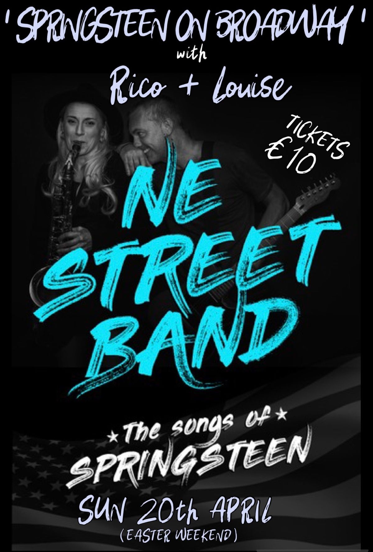 NESB (RICO + LOUISE) - SPRINGSTEEN ON BROADWAY ACOUSTIC SHOW @ REPAS7, BERWICK-UPON-TWEED