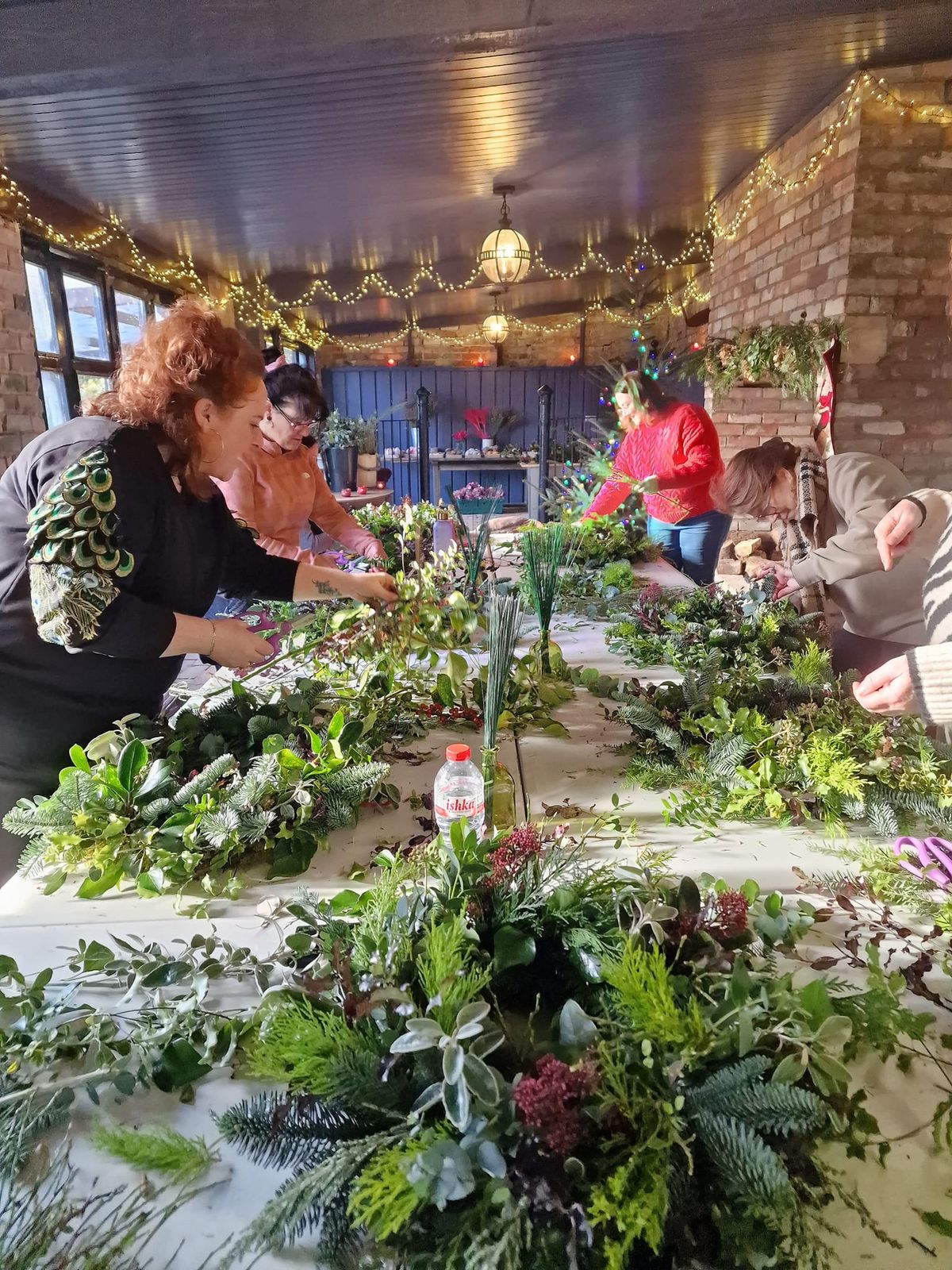 Christmas Wreathmaking Workshop with Lunch & Bubbles