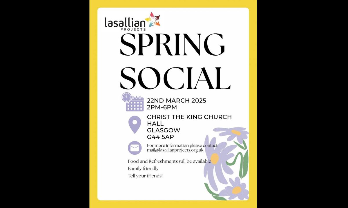 Lasallian Spring Social