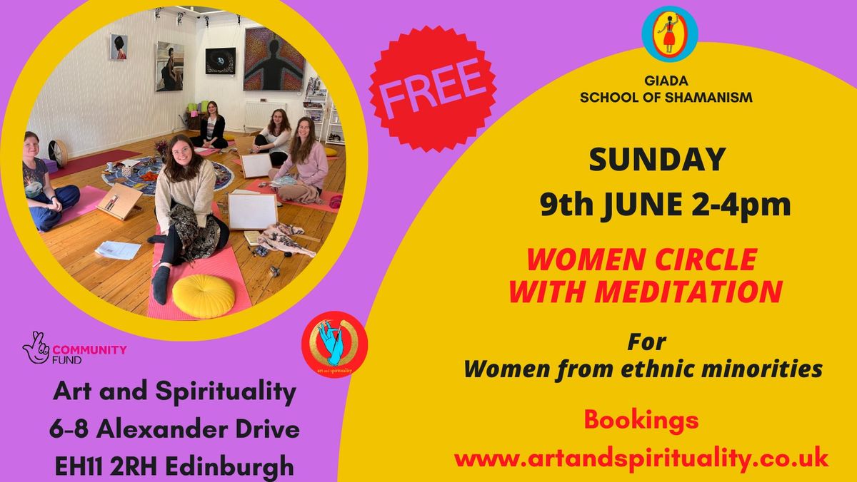 FREE WOMEN CIRCLE WITH MEDITATION minority ethnics