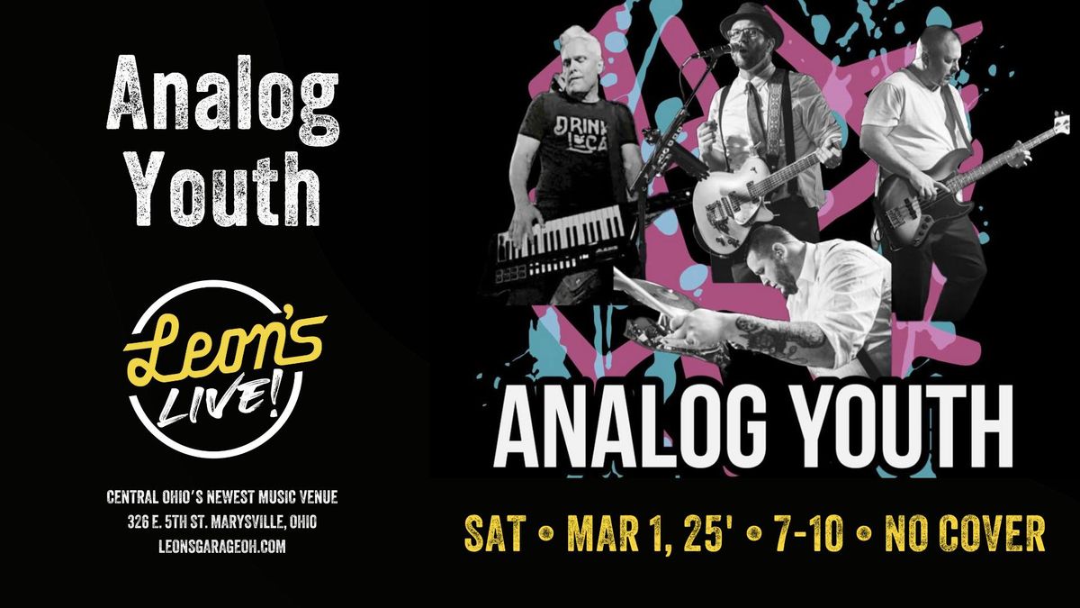 Analog Youth at Leon's Live