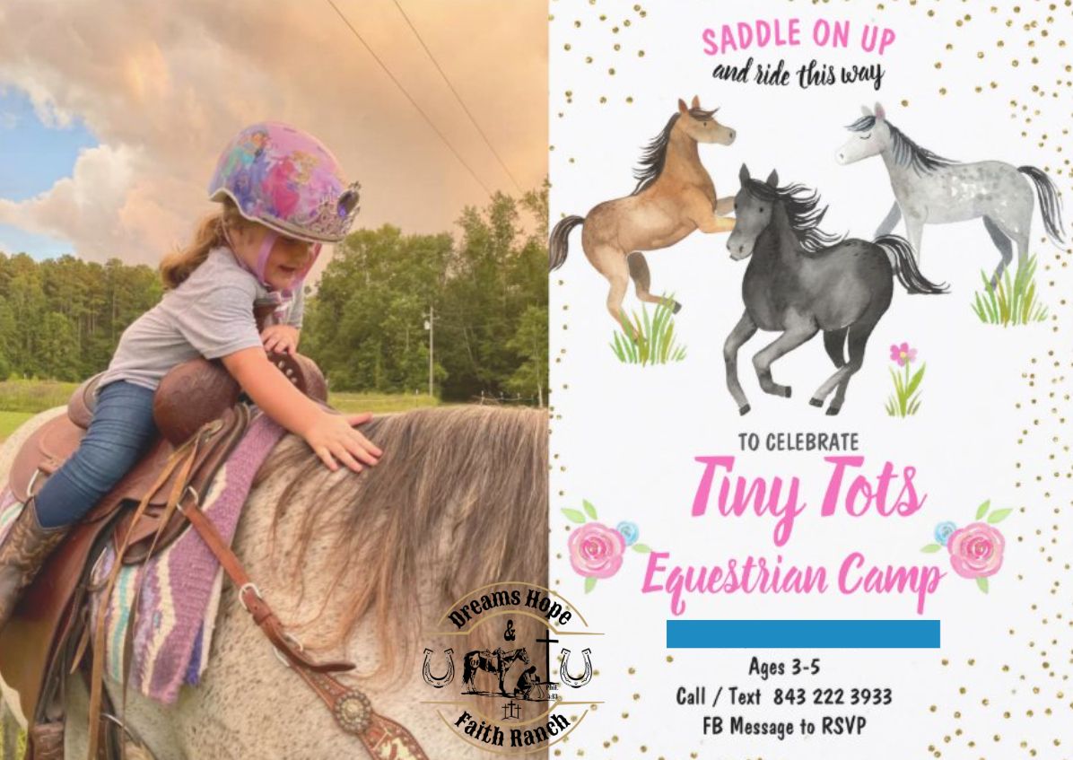 Tiny Tot Equestrian Camp November 9 & 23