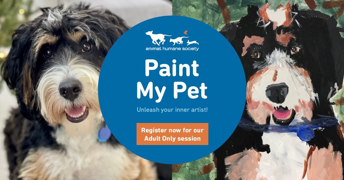 Paint My Pet - Adult Only Session