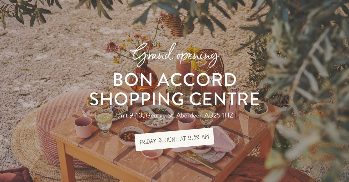 Grand opening Bon Accord Shopping Centre