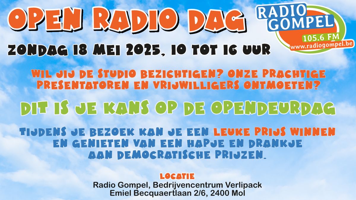 OPENRADIODAG bij Radio Gompel