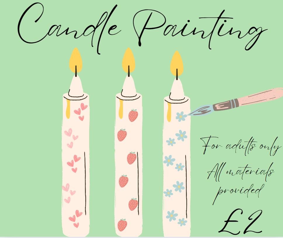 Candle Painting Craft