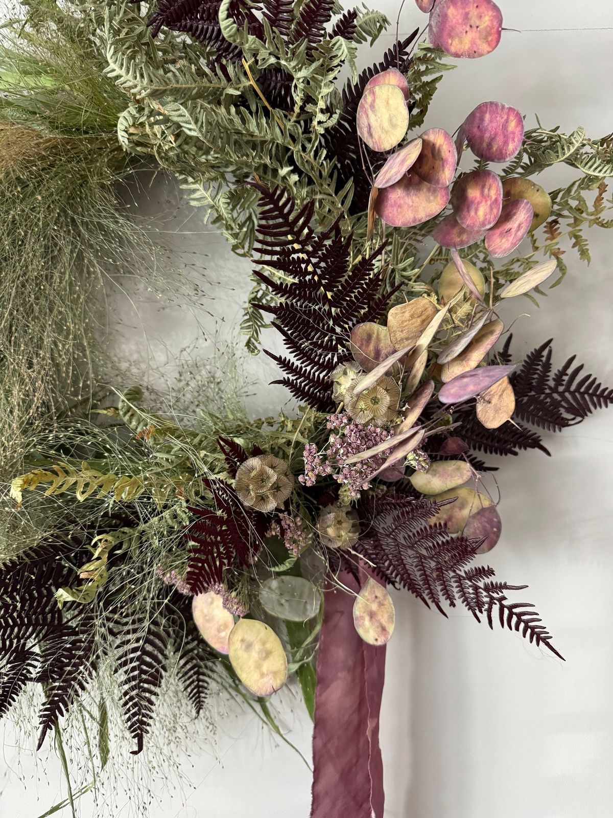 Autumn Dried\/Preserved Wreath Workshops