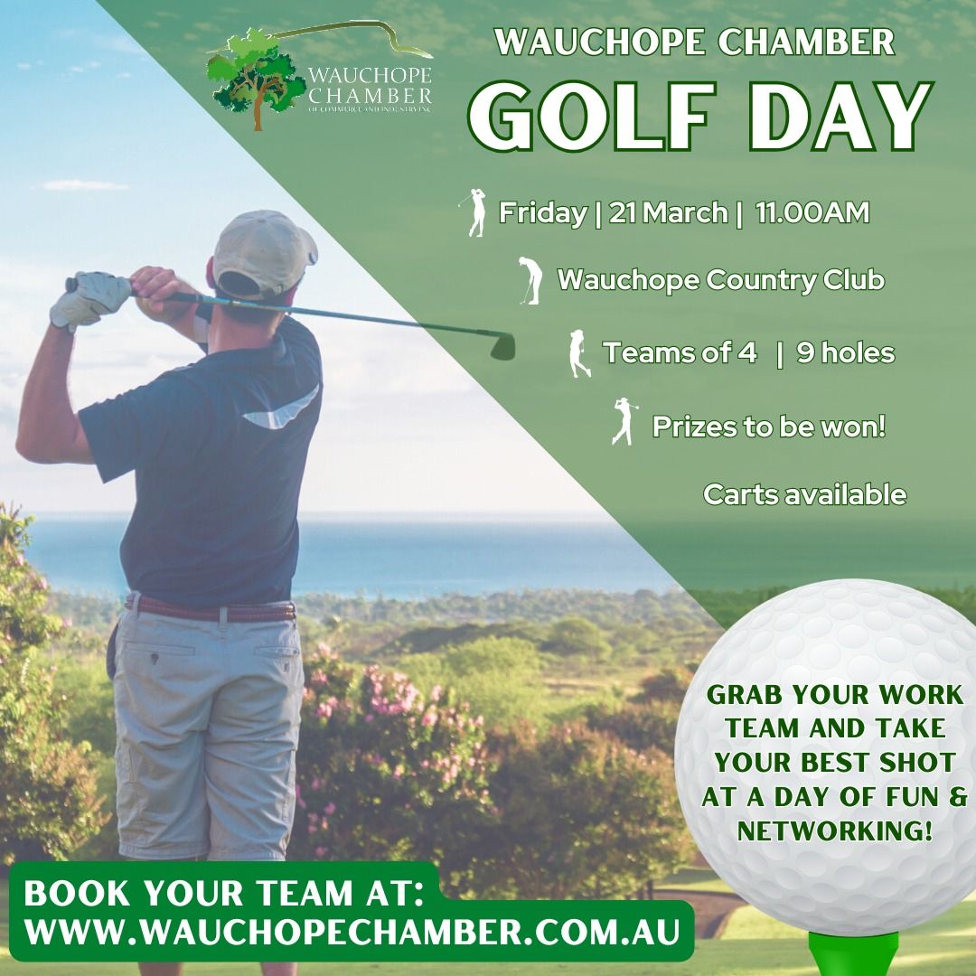 2025 Wauchope Chamber Golf Day