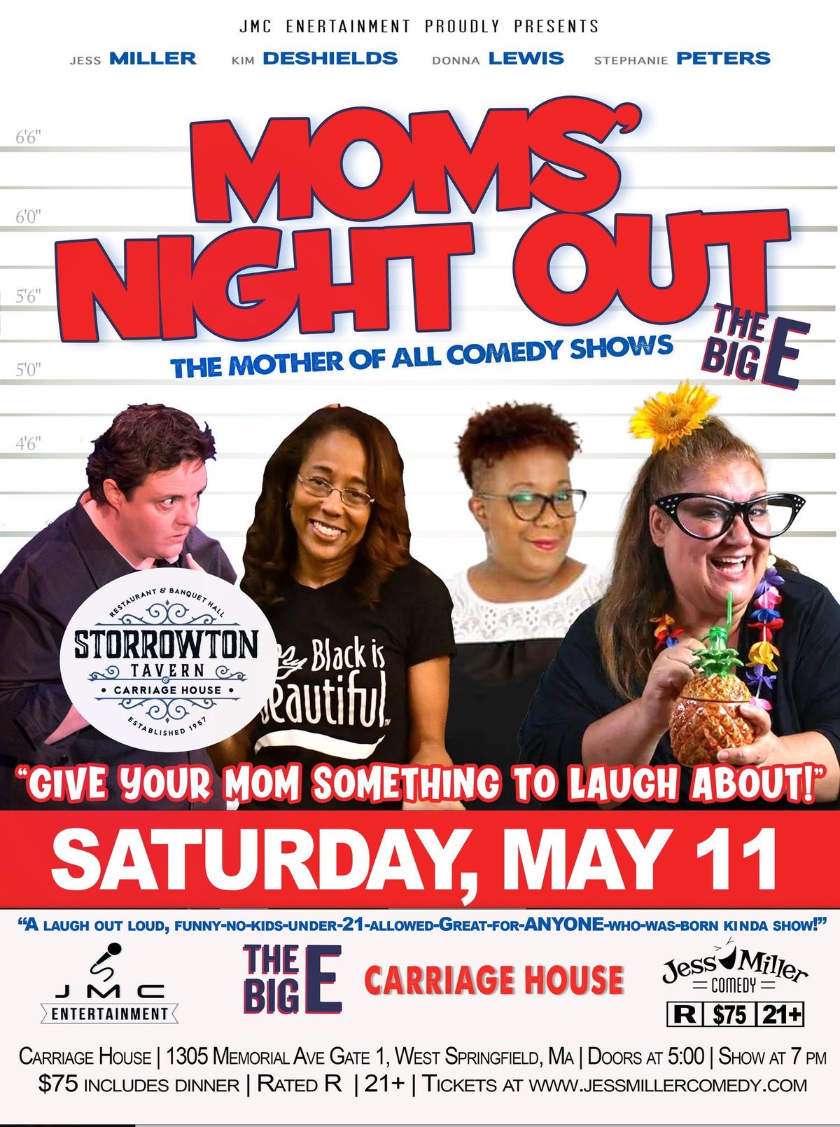 Moms\u2019 Night Out Dinner & Comedy Show