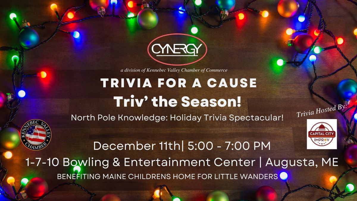 December Trivia for a Cause: Triv' the Season!