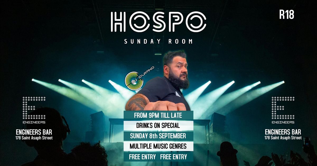 Hospo Sunday Room