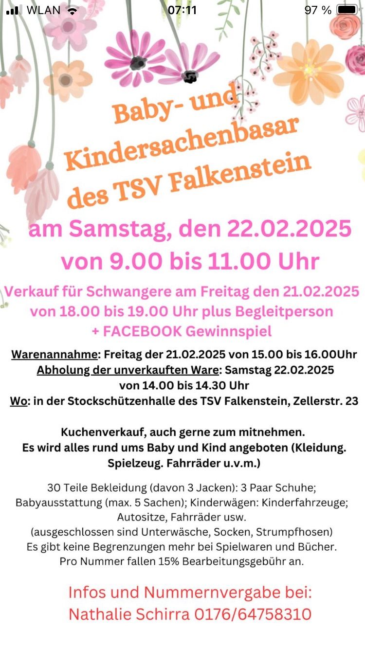 Baby und Kindersachenbasar 