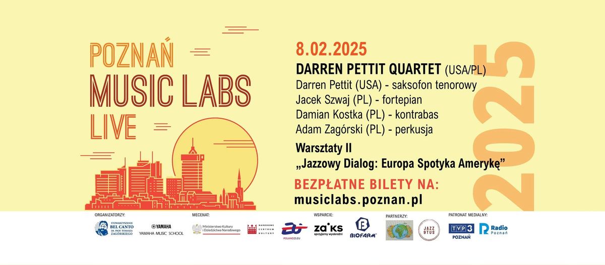 Warsztaty jazzowe z zespo\u0142em  Darren Pettit Quartet