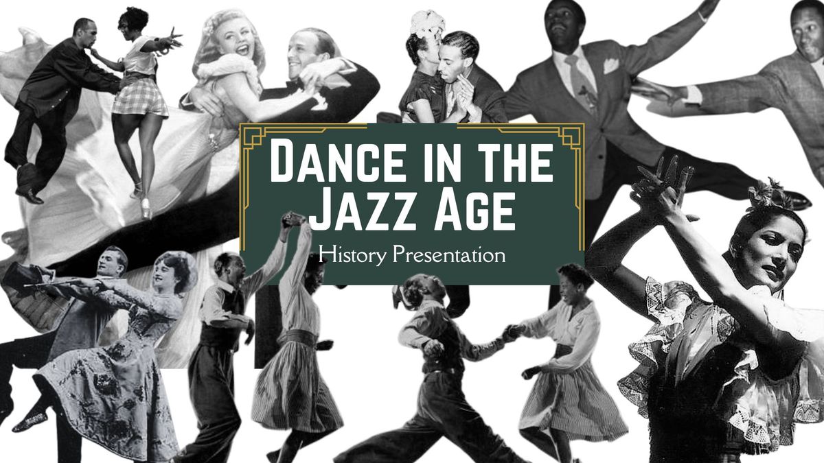 Dance in the Jazz Era: History Presentation with LIVE Demonstration!